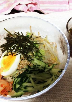 サッポロ一番で酸辣冷麺-レシピのメイン写真