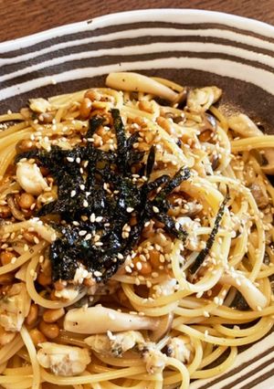 あさり水煮缶で簡単!! 美味和風パスタ-レシピのメイン写真