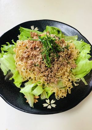 ちょい辛☆冷やしごましょうゆあえ麺-レシピのメイン写真