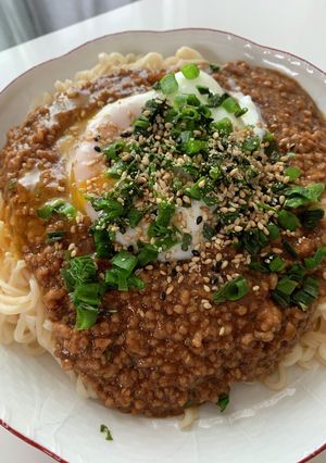ピリ辛冷やしジャージャー麺-レシピのメイン写真