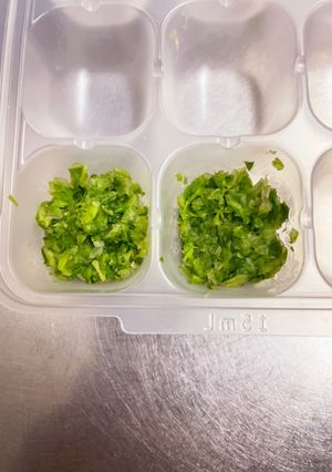 【離乳食中期】レンジでレタス-レシピのメイン写真