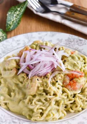 アボカドとえびの♡冷やしごま味ラーメン-レシピのメイン写真