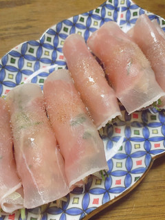 みょうがの生ハム巻き-レシピのメイン写真