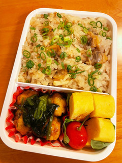 アサリご飯弁当(覚え書き)-レシピのメイン写真