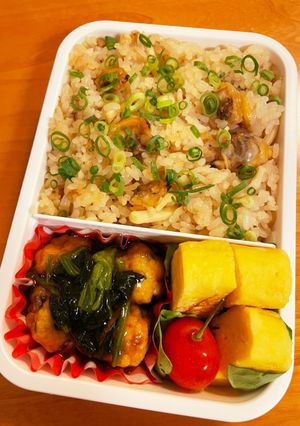 アサリご飯弁当（覚え書き）-レシピのメイン写真