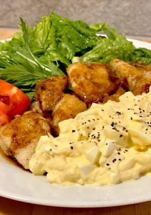 桃のタルタルでチキン南蛮-レシピのメイン写真