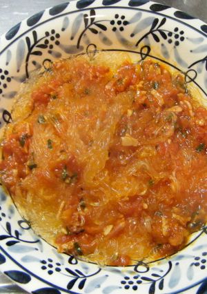ダイエットトマトパスタ-レシピのメイン写真
