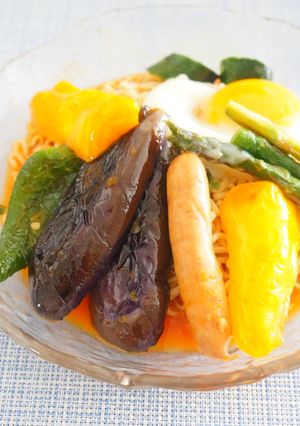 サッポロ一番冷やしスープカレー仕立て-レシピのメイン写真
