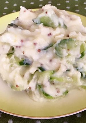粒マスタードでちょっと大人のポテトサラダ-レシピのメイン写真