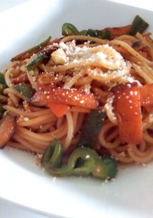 昔ながらのナポリタン-レシピのメイン写真