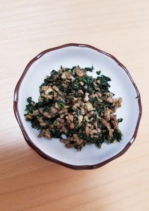 モロヘイヤをご飯のお供に♪キンピラ風-レシピのメイン写真