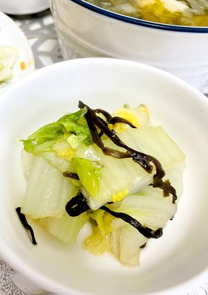 簡単10分◎塩昆布でうまうま無限白菜-レシピのメイン写真