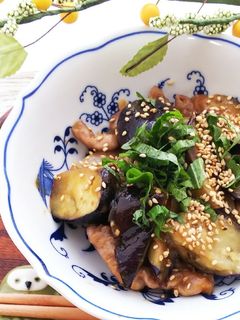 【簡単】☆豚肉とナスの味噌炒め☆-レシピのメイン写真