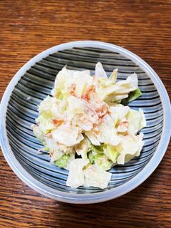 キャベツの梅マヨおかか和え-レシピのメイン写真