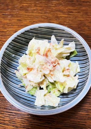キャベツの梅マヨおかか和え-レシピのメイン写真