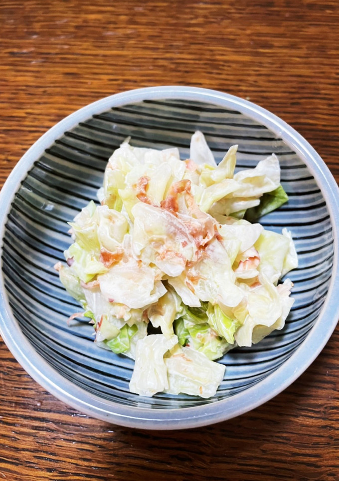 キャベツの梅マヨおかか和え-レシピのメイン写真