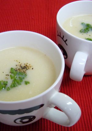 とろ～りあまあま♡白菜のまっしろスープ-レシピのメイン写真