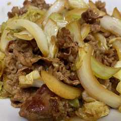รูปของ 簡単！牛肉と野菜のオイスターソース炒め！
