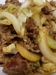 簡単!牛肉と野菜のオイスターソース炒め!-レシピのメイン写真