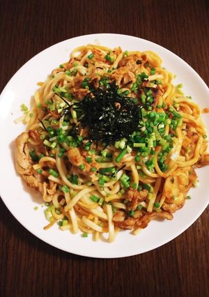 簡単☆豚キムチうどん-レシピのメイン写真
