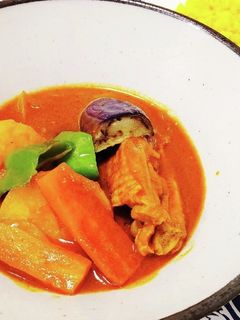 簡単スープカレー&ターメリックライス-レシピのメイン写真