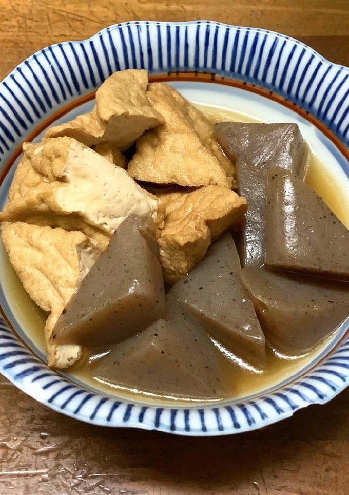厚揚げとこんにゃくの煮物-レシピのメイン写真
