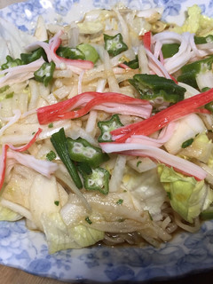 サッポロ一番醤油で、冷やし中華風-レシピのメイン写真