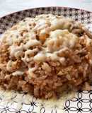 麻辣チャーハン チーズのせ（卵不使用）