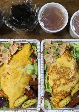 オムライス弁当-レシピのメイン写真