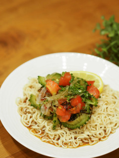 さっぱり夏野菜の冷やしラーメン-レシピのメイン写真