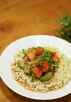 さっぱり夏野菜の冷やしラーメン-レシピのメイン写真