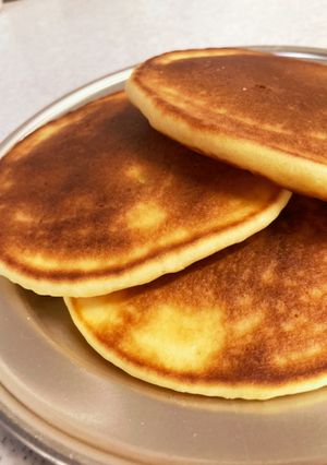 砂糖不使用　甘酒で米粉パンケーキ-レシピのメイン写真
