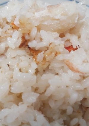 簡単美味・土鍋で炊く蟹飯-レシピのメイン写真