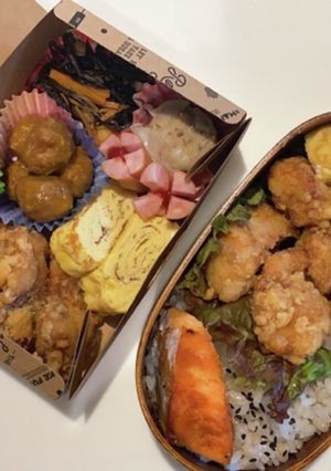 長男宿泊校外学習弁当-レシピのメイン写真