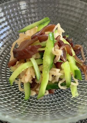 キクラゲと切り干し大根のさっぱり和物-レシピのメイン写真