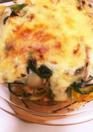 昨日余ったパスタdeグラタン-レシピのメイン写真