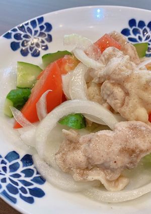 レンジで！鶏肩肉と夏野菜のマリネ-レシピのメイン写真