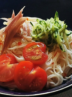 なんちゃってタイっぽい?ぶっかけそうめん-レシピのメイン写真
