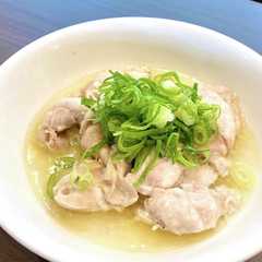รูปของ 鶏肩肉のレンチン酒蒸し