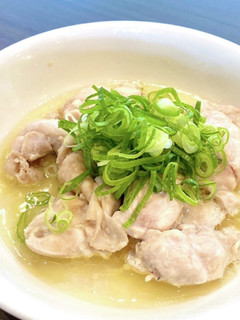 鶏肩肉のレンチン酒蒸し-レシピのメイン写真
