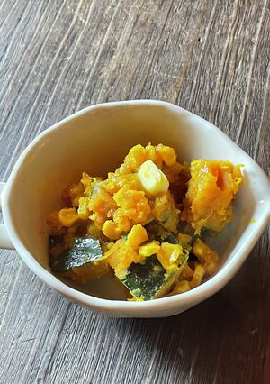 かぼちゃとコーンのコンソメ煮-レシピのメイン写真