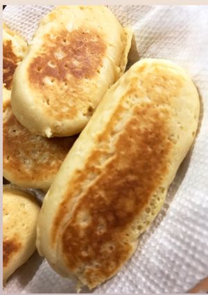 フライパンでフォロミ卵無しきなこプチパン-レシピのメイン写真