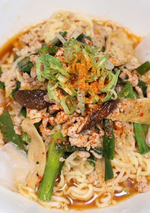うまい☆乾燥エリンギで冷やし台湾ラーメン-レシピのメイン写真