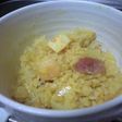 冷凍材料でカレーピラフ!