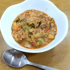 A picture of 炒めるだけの夏野菜キーマカレー.