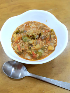 炒めるだけの夏野菜キーマカレー-レシピのメイン写真