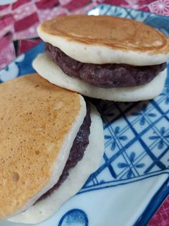 もちもちどら焼 卵無し-レシピのメイン写真