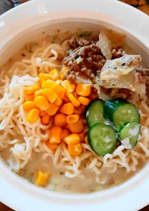 時短で簡単、中華ミルク冷麺-レシピのメイン写真