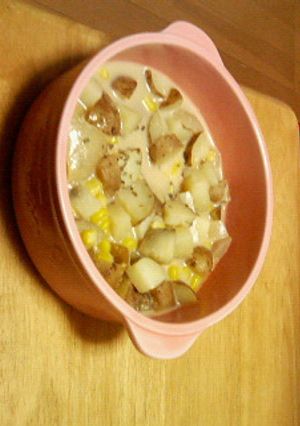 野菜のコンソメミルク煮-レシピのメイン写真