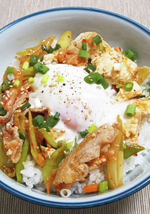 スタミナキムチ丼-レシピのメイン写真